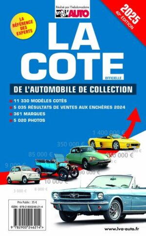 La cote de l’automobile de collection 2025