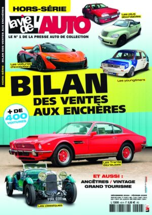 Hors-série La Vie de l’Auto – Bilan des ventes aux enchères 2024 (version papier)